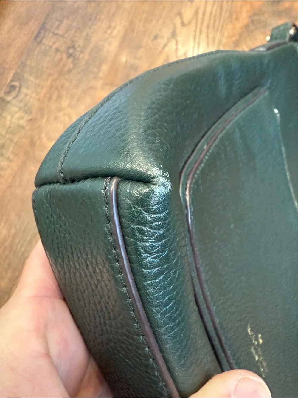 Kate Spade Green Leather Crossbody Bag